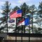 Flags Flying at the Hapton Inn