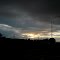 Between light and dark;