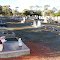 Row of children's graves