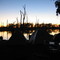 Sunrise over Gunbower Creek