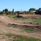 Race circuit facing south