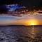  Golden Eye Sunset. Tin Can Bay, QLD, Australia.