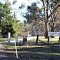 Cemetery entrance gates