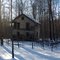 Old house in the woods