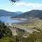 Eildon Dam from Easts Lookout - Eildon