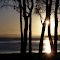 Silver sunset....Wallis Lake