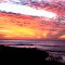 Sunset at 3 mile Rd Campground Gnaraloo Station WA April 2004 © Uli Stich
