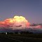 Cloud Collision over Lockyer Valley