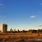 Boggabilla, NSW - grain silos and area where railway station and yard was once. June 2011.