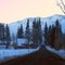 Late Afternoon in Winter along Route 877