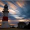 Low head lighthouse.