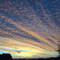 Evening sky looking over Gympie.