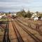 Gympie Station railway yards include the engine sheds used by Mary Valley Heritage Railway