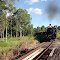 Mary Valley Heritage Railway: Approaching Dagun Creek Bridge