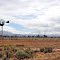 wind pump on a dry plain