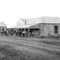 A very old (1920's) photograph of the main street in Kimba with the pub in the background