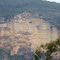 The Landslide Lookout, at top of cliff. Viewed from Narrow Neck.