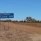 start of long dirt road