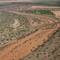 This large oxbow lake, a former meander of the Balonne River, is used by farmers as a major flood water storage. The harvested flood waters will be used to irrigate crops of cotton, fodder and sorghum.  Jan 2008