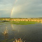 Fivebough Swamp after Storm veiw from Hide