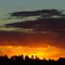 Fivebough Swamp Sunset after storm