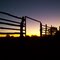 Silent Stockyard Sunset at Lorna Glen WA