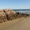 Striated rocks at Quarry Beach, Croajingalong NP