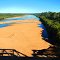 Crossing the Burdekin River on the Inlander