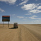 Beginning of the Oodnadatta track at Maree