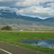 Cove Oregon and the Wallowa Mountains.  Looking SE.  2011-04-30