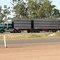 B-Double at Morven truck stop