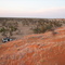 Sunset over Strzelecki Creek and Merty Merty Station