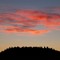 Sunset over La Follette Butte