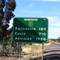 Adelaide 1986 km roadsign