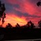 Sunset Spencers Brook near Northam, Western Australia