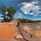 Nullagine dam weir