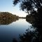 Caravan park water view