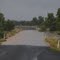 flooded road in the outback
