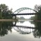 Oregon City bridge over Clackamas River