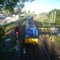 Newcastle Bound train leaving Morisset station