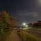 Waikiki Road at Night