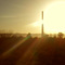 Sunset over Port Pirie Smelter, South Australia
