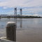 Harwood Bridge and Clarence flood waters