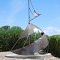 Metallic sculpture: Mary Beckwith Memorial - first European woman on Australian soil