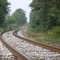 Uphill Grade at Fairfield Station road --CSX Track - Ex WM