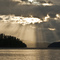 Sun light through the clouds 2