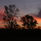 Sunset over Rolleston