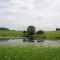 Pond and Springhouse