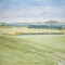 Watercolour - view from Mannerim over Swan Bay towards Arthur's Seat