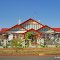 a colourful home in Temora, NSW. Jan 2009.